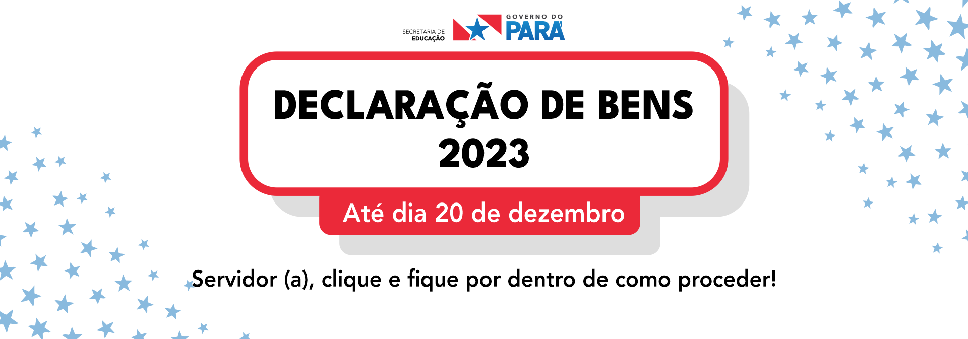 notícia: Declaração de bens e valores 2023